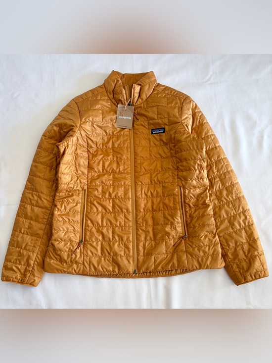 Patagonia Jackets & Blazers - Patagonia Nano Puff Jacket Women's Size L Talon Gold FA25 NWT
